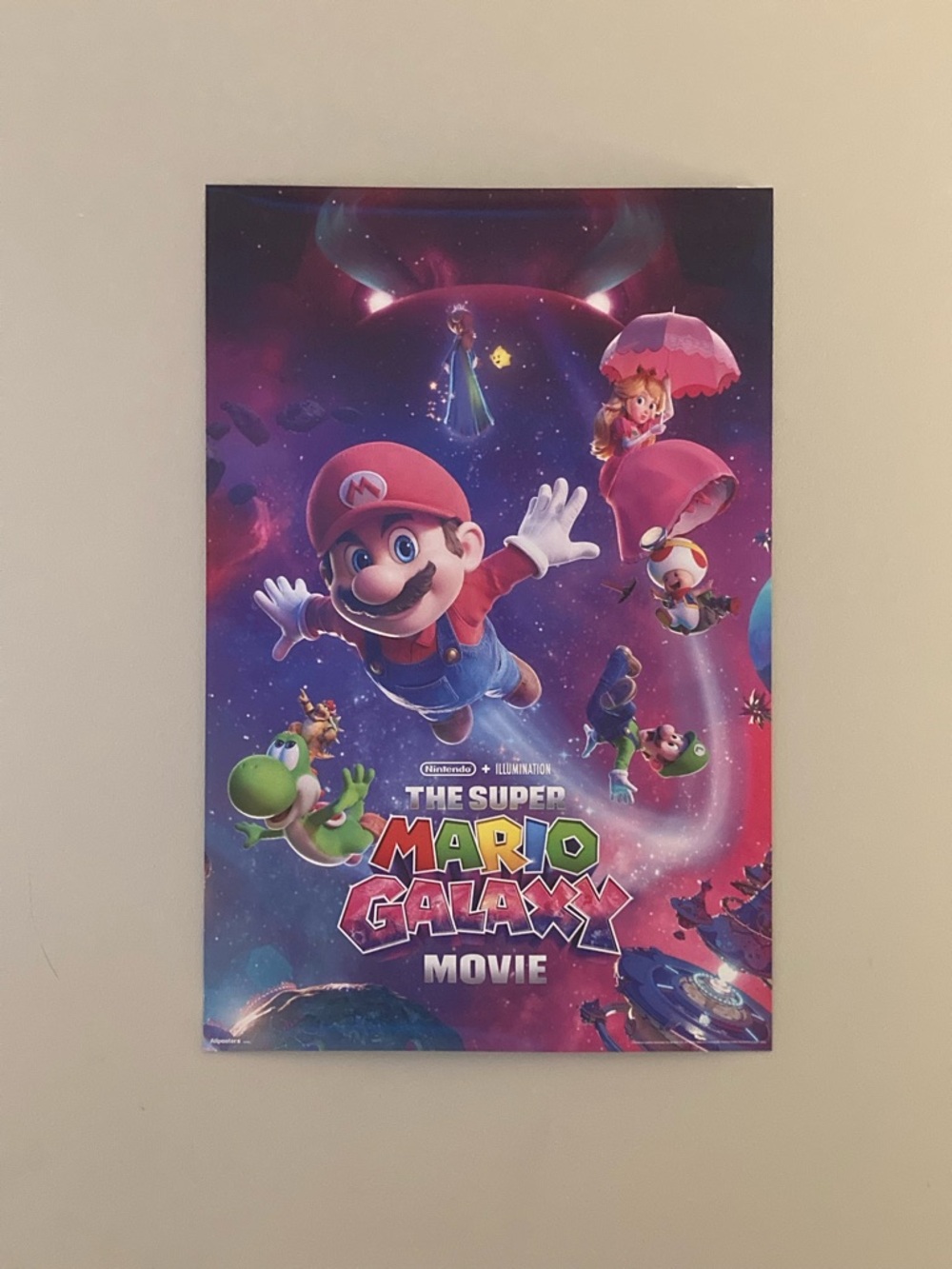 Super Mario Galaxy Movie Poster (34in.x22.4in.)